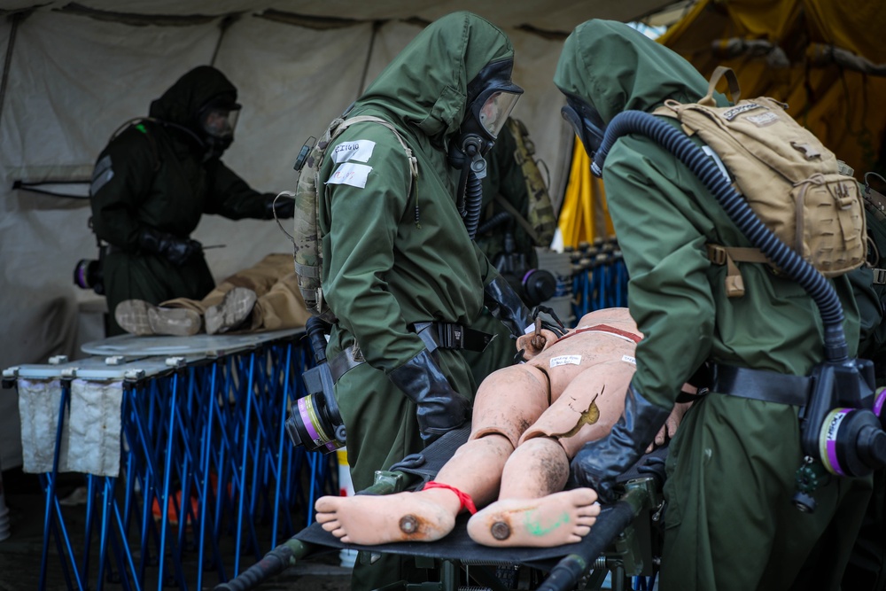 Minnesota National Guard 55th CERFP Trains at Volk Field