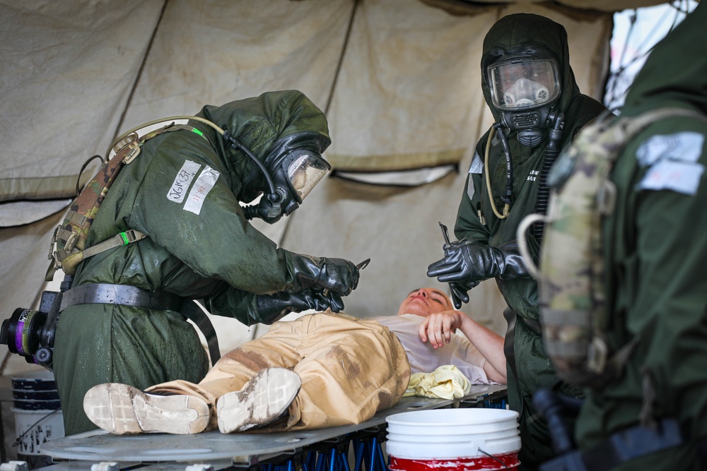Minnesota National Guard 55th CERFP Trains at Volk Field