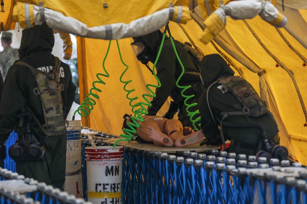 Minnesota National Guard 55th CERFP Trains at Volk Field