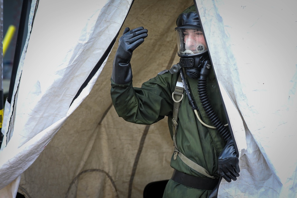 Minnesota National Guard 55th CERFP Trains at Volk Field