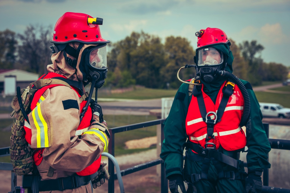 Minnesota National Guard 55th CERFP Trains at Volk Field