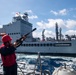 USS Higbee conducts replenishment-at-sea
