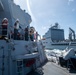 USS Higbee conducts replenishment-at-sea