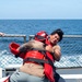 Sailors participate in OC spray course