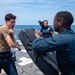 Sailors participate in OC spray course