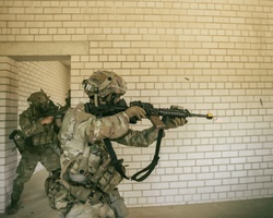 173rd Airborne Brigade Executes Military Operation Urban Terrain Training in Lithuania During Swift Response 2025 [Image 9 of 31]