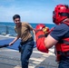 Sailors participate in OC spray course