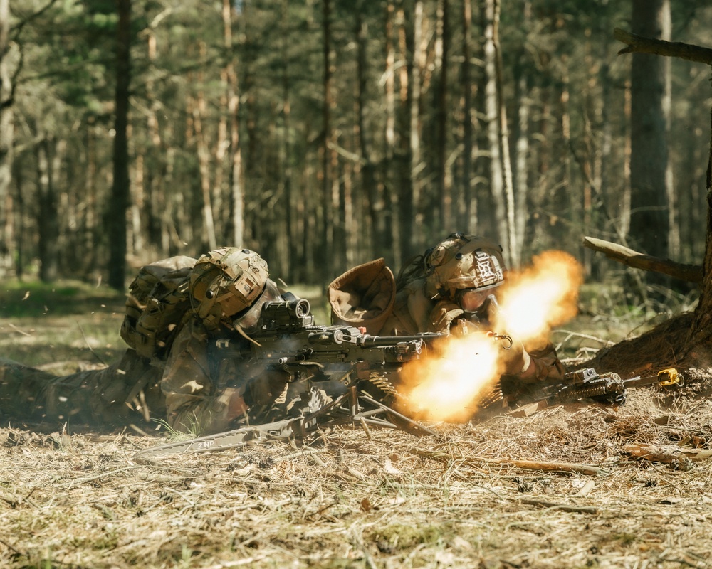 173rd Airborne Brigade Executes Military Operation Urban Terrain Training in Lithuania During Swift Response 2025