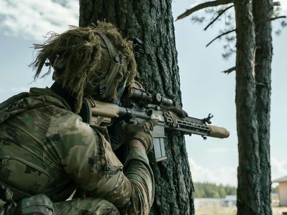 173rd Airborne Brigade Executes Military Operation Urban Terrain Training in Lithuania During Swift Response 2025
