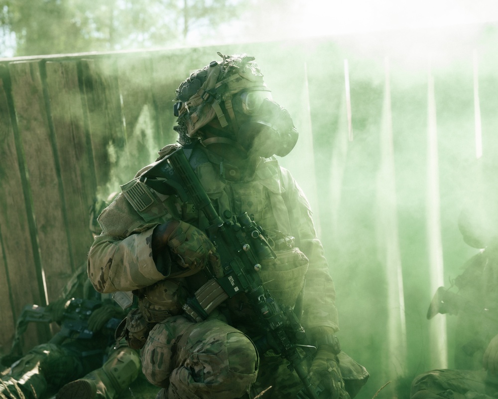 173rd Airborne Brigade Executes Military Operation Urban Terrain Training in Lithuania During Swift Response 2025