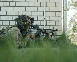 173rd Airborne Brigade Executes Military Operation Urban Terrain Training in Lithuania During Swift Response 2025 [Image 28 of 31]