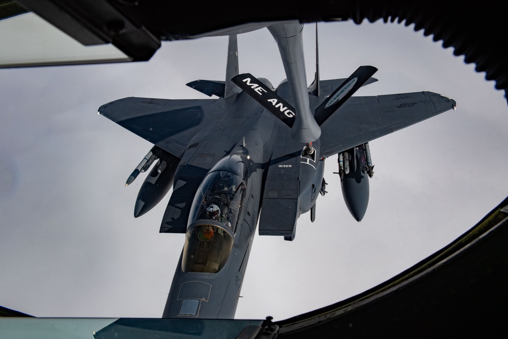 Atlantic Trident 25 Aerial Refueling Over Finland