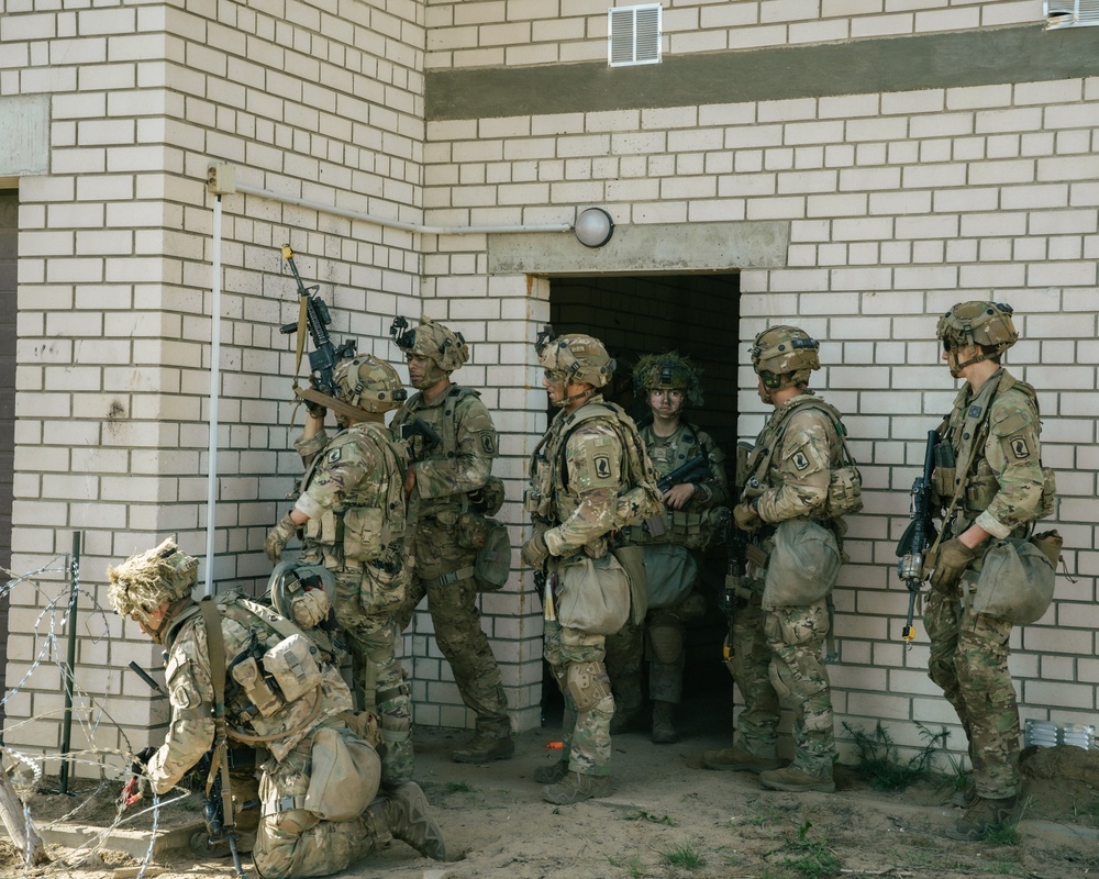 173rd Airborne Brigade Executes Military Operation Urban Terrain Training in Lithuania During Swift Response 2025
