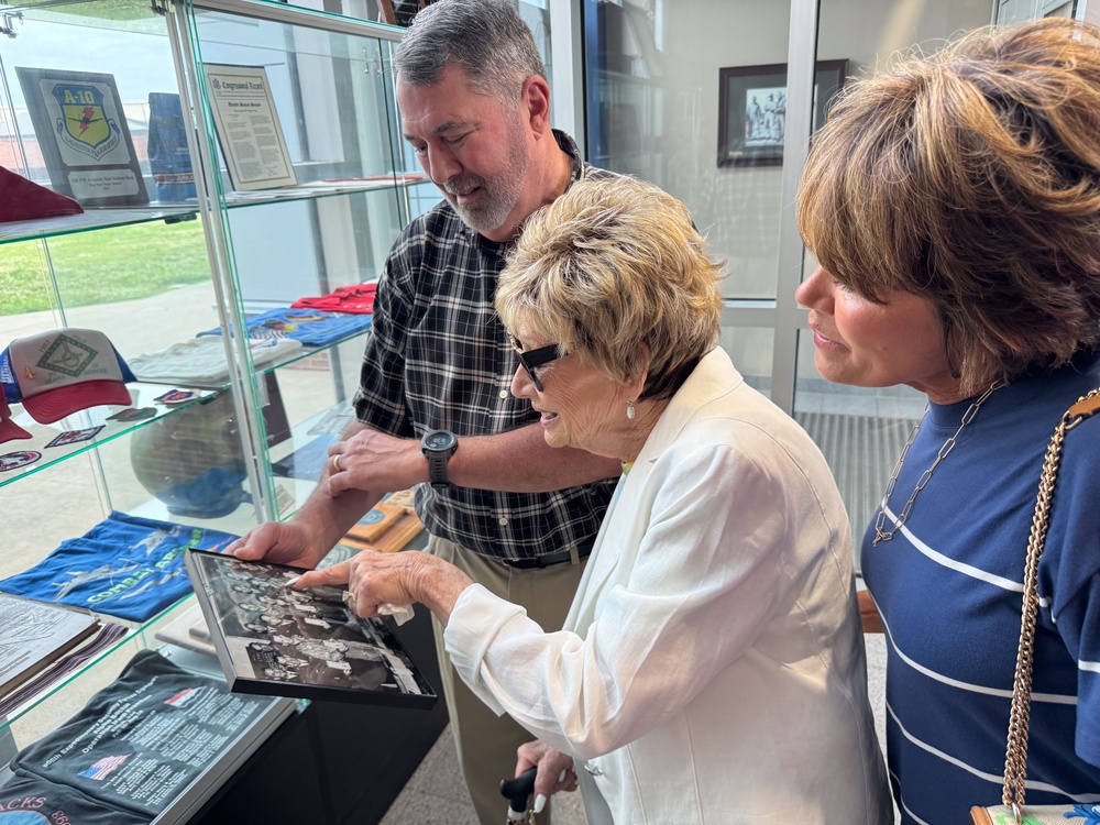 Legacy of Sacrifice: Family of Major Ebbing Visits Namesake Base