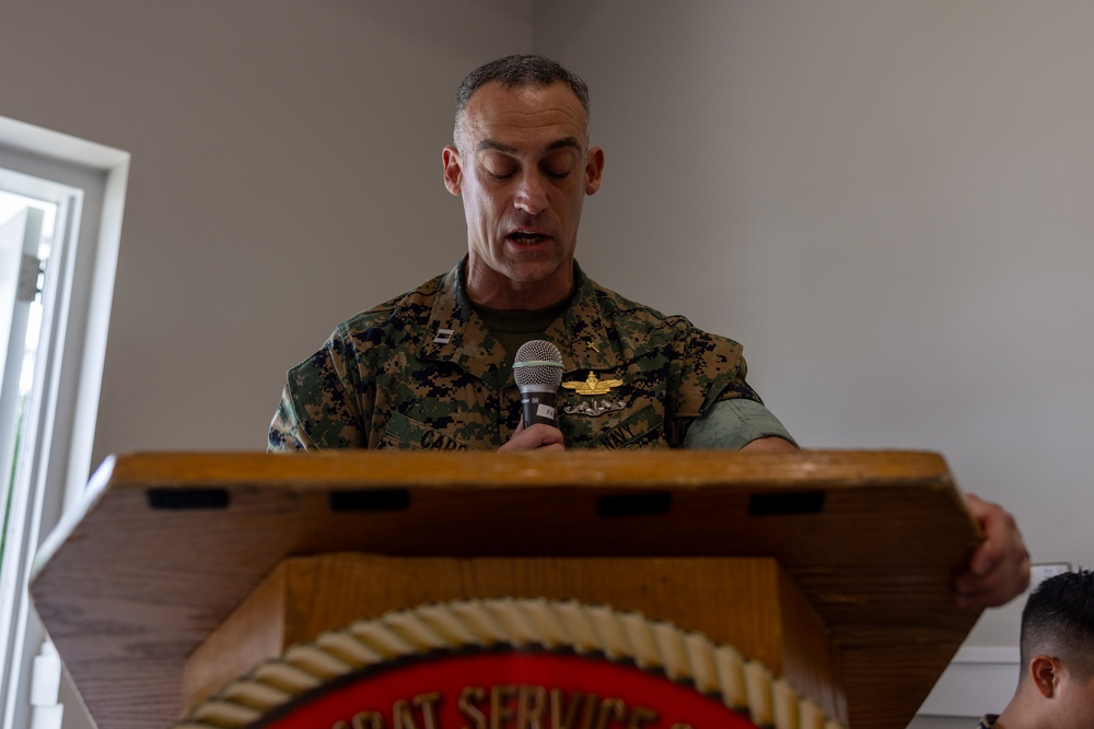 Personnel Administration School Change of Command Ceremony