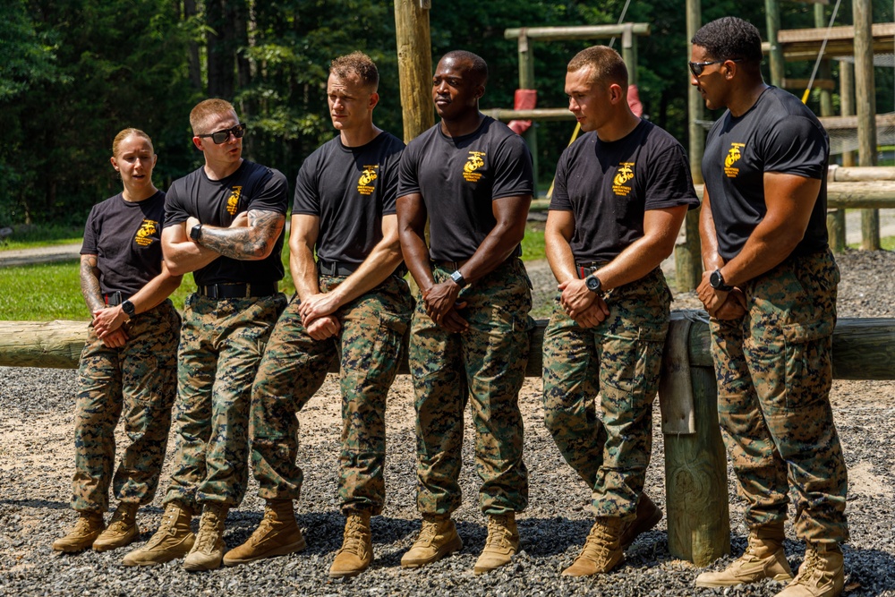 Force Fitness Instructor Course 3-25 conducts obstacle course demo