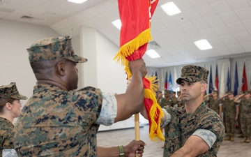 Personnel Administration School Change of Command Ceremony