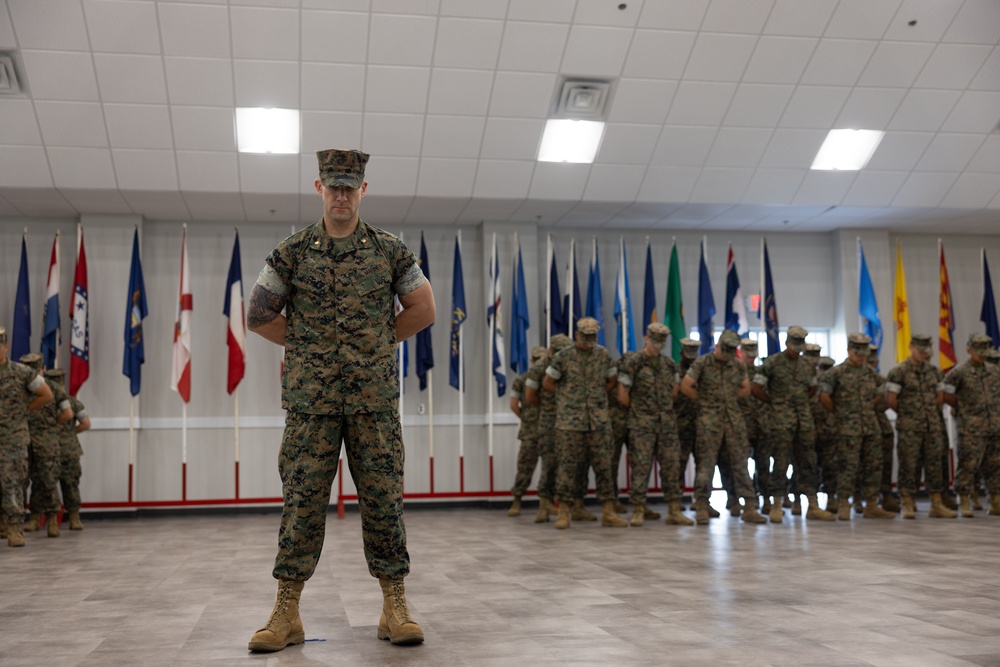 Personnel Administration School Change of Command Ceremony