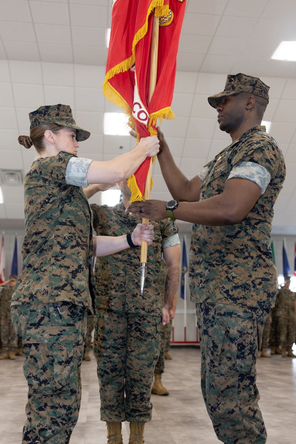 Personnel Administration School Change of Command Ceremony