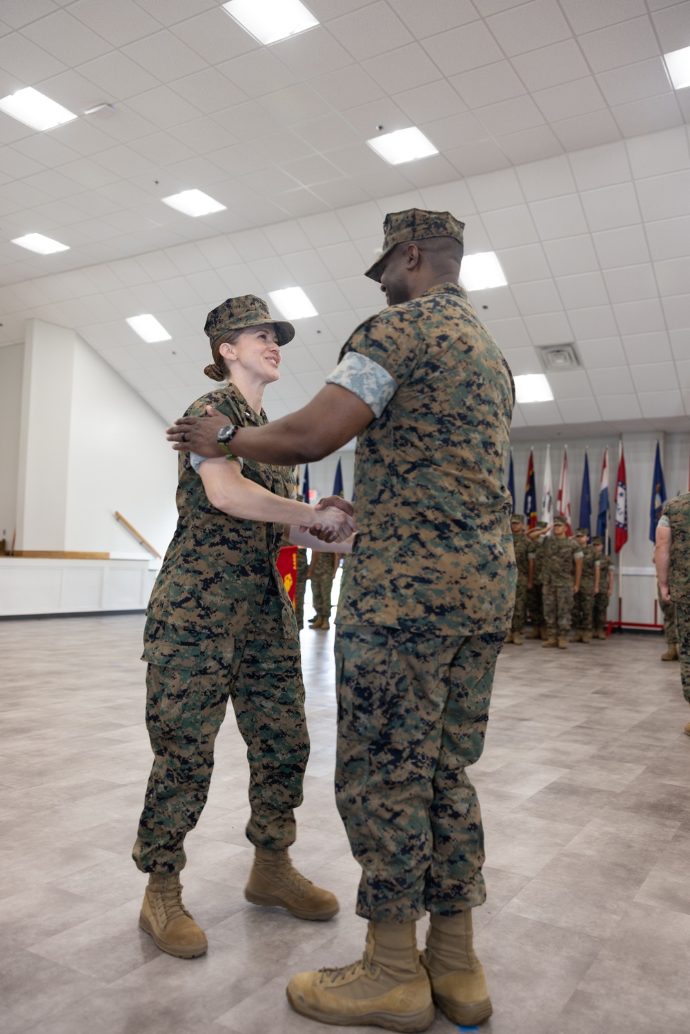 Personnel Administration School Change of Command Ceremony