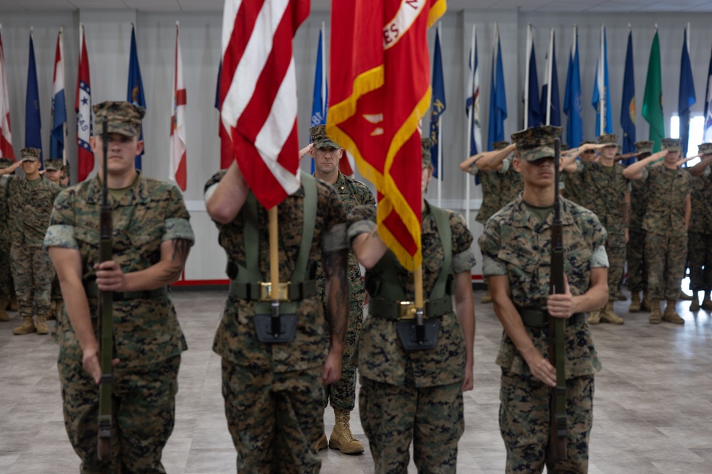 Personnel Administration School Change of Command Ceremony