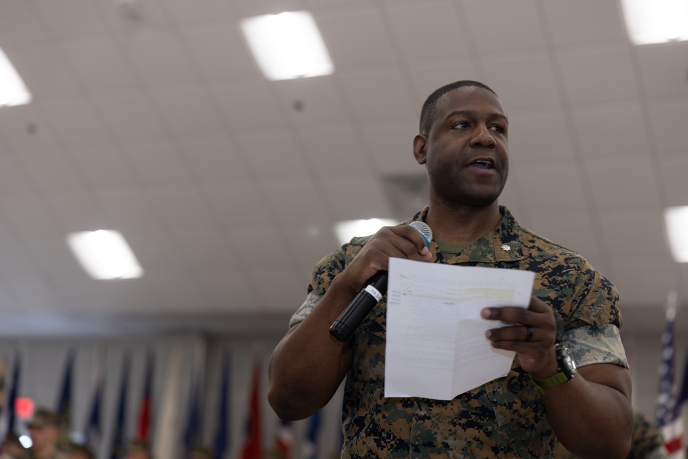 Personnel Administration School Change of Command Ceremony