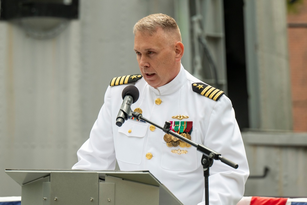 PNSY Change of Command