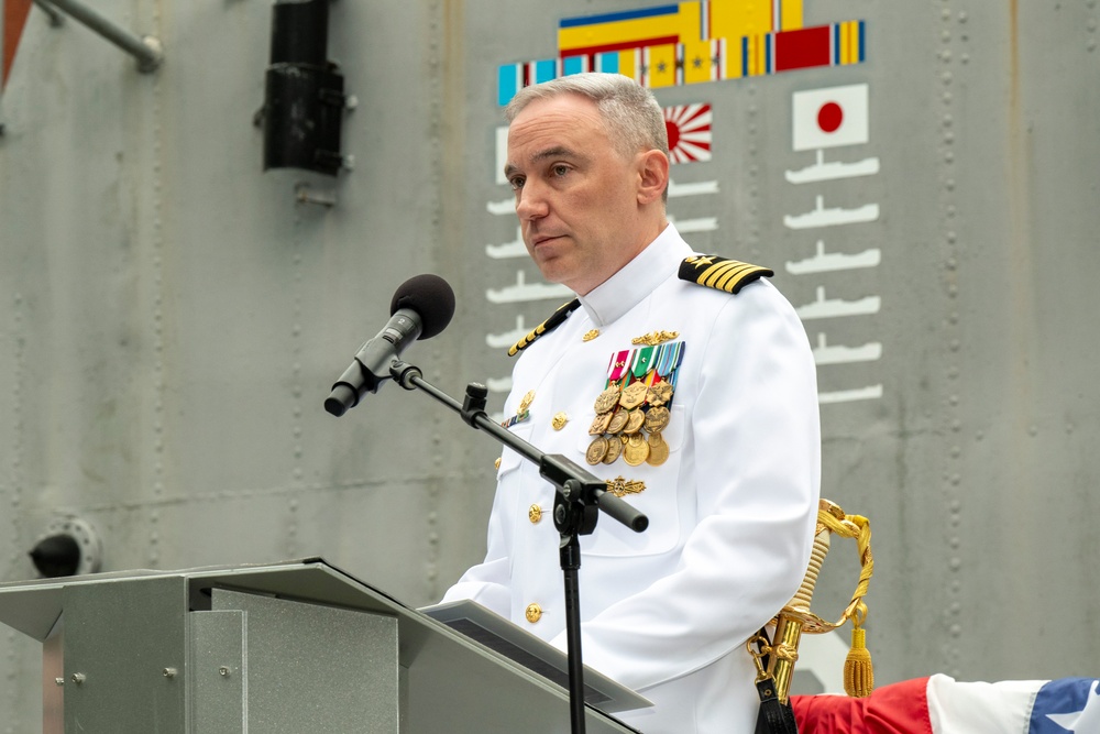 PNSY Change of Command