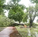 Storm damage at McConnell Air Force Base
