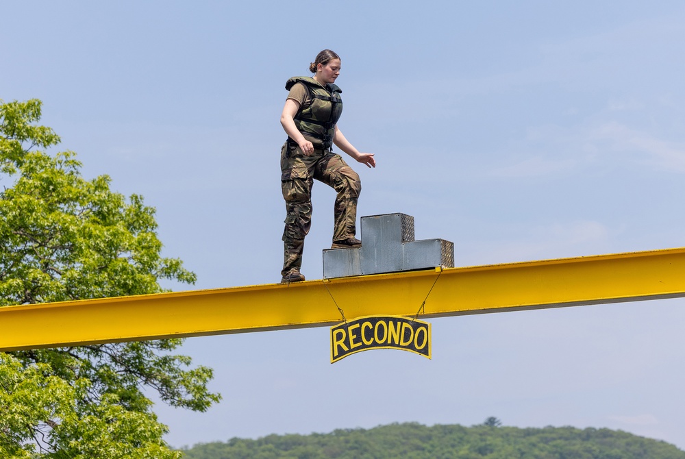 Cadets build poise through adversity on CFT confidence courses
