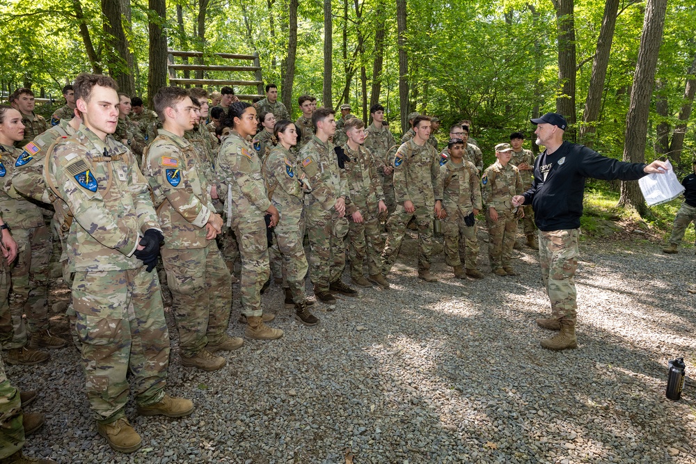 Cadets build poise through adversity on CFT confidence courses