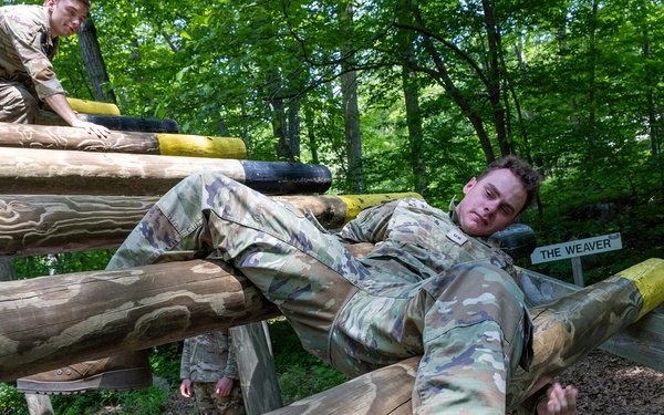 Cadets build poise through adversity on CFT confidence courses