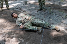Cadets build poise through adversity on CFT confidence courses