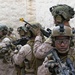 U.S. Marines, Indonesian Korps Marinir perform training drills at the infantry immersion trainer
