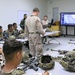 U.S. Marines, Indonesian Korps Marinir perform training drills at the infantry immersion trainer