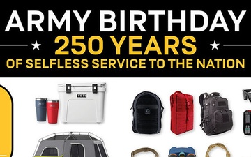 250th Army Birthday Sweepstakes