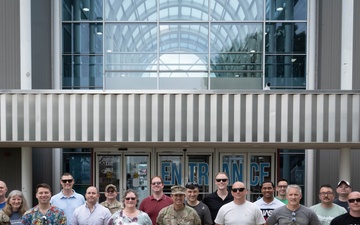 Following annual training, members of the 181st Intelligence Wing visit the National Museum of the U.S. Air Force on Wright-Patterson Air Force Base