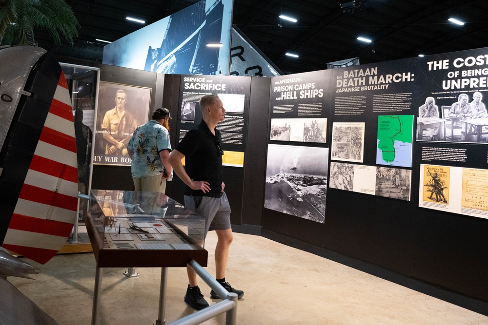 Following annual training, members of the 181st Intelligence Wing visit the National Museum of the U.S. Air Force on Wright-Patterson Air Force Base