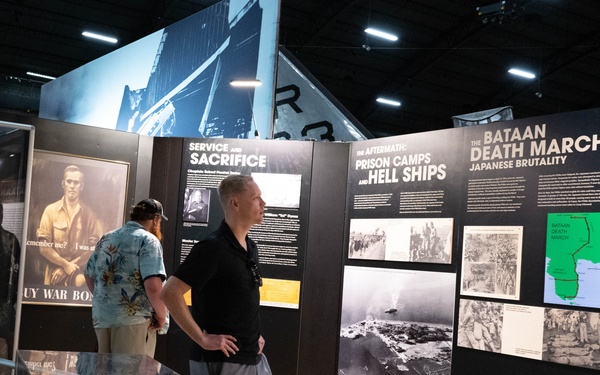 Following annual training, members of the 181st Intelligence Wing visit the National Museum of the U.S. Air Force on Wright-Patterson Air Force Base