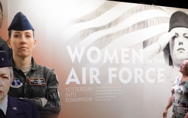 Following annual training, members of the 181st Intelligence Wing visit the National Museum of the U.S. Air Force on Wright-Patterson Air Force Base