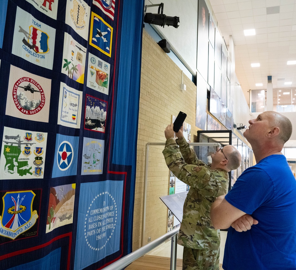 Following annual training, members of the 181st Intelligence Wing visit the National Museum of the U.S. Air Force on Wright-Patterson Air Force Base