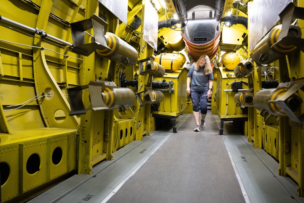 Following annual training, members of the 181st Intelligence Wing visit the National Museum of the U.S. Air Force on Wright-Patterson Air Force Base
