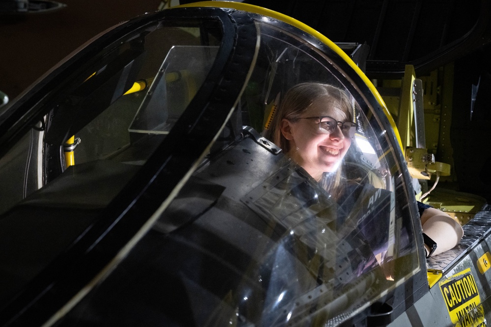 Following annual training, members of the 181st Intelligence Wing visit the National Museum of the U.S. Air Force on Wright-Patterson Air Force Base