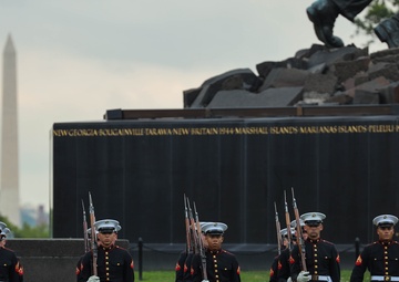Enlisted Sunset Parade June 17, 2025
