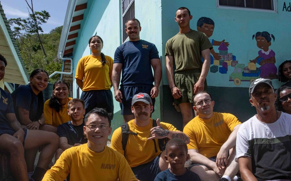 CP25 School COMREL painting