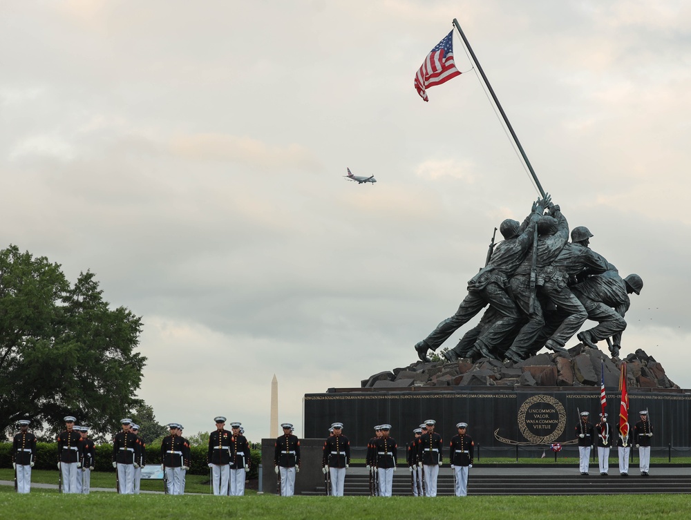 Enlisted Sunset Parade June 17, 2025