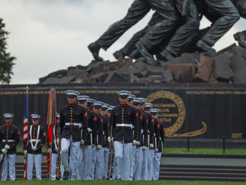 Enlisted Sunset Parade June 17, 2025