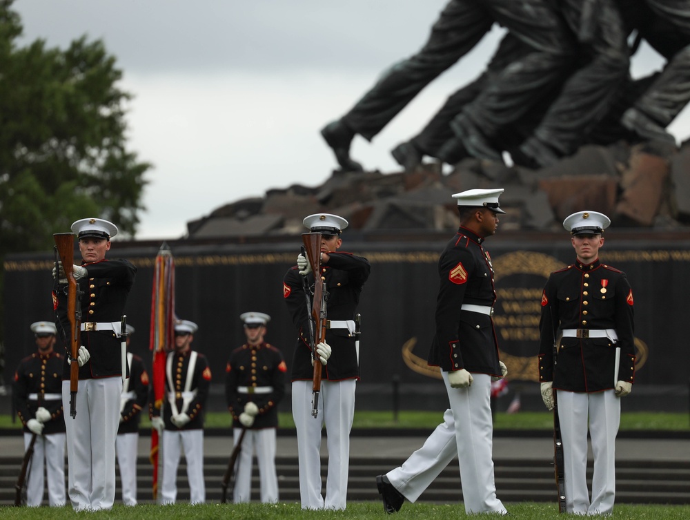 Enlisted Sunset Parade June 17, 2025