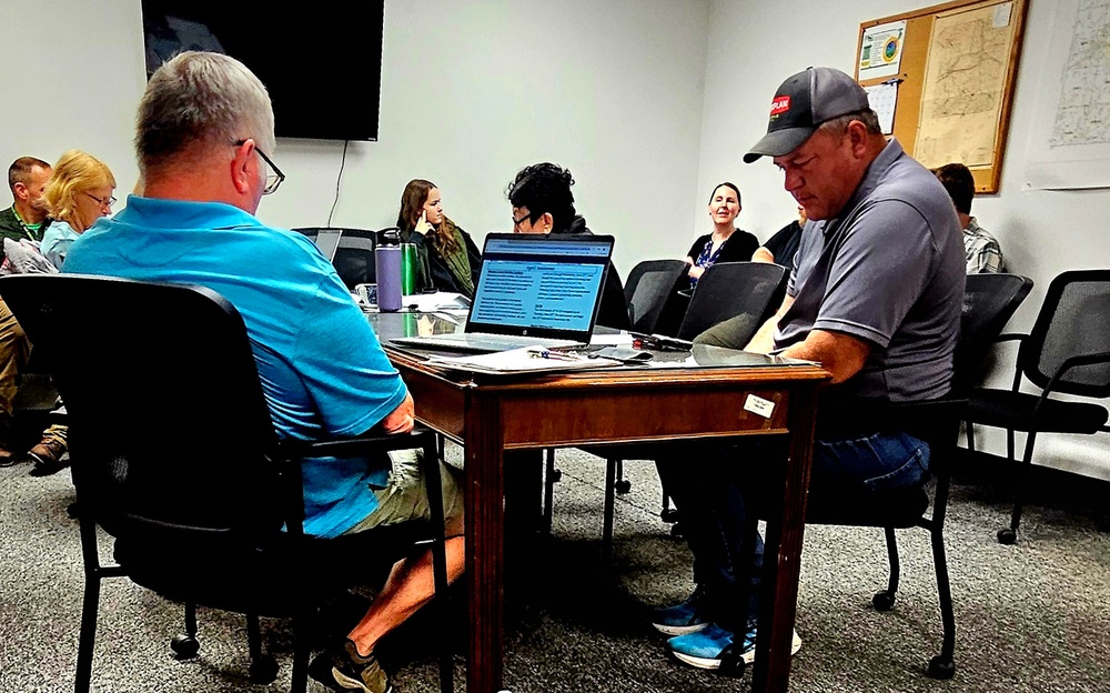 Personnel from Fort McCoy take part in June 2025 meeting of Monroe County Natural Resource, Extension Committee