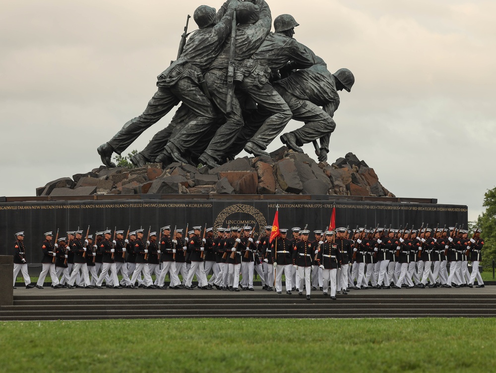 Enlisted Sunset Parade June 17, 2025